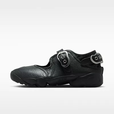 Nike Air Rift Leather Anthracite Metallic Silver (Women's) alacsony szárú sneaker – termékfotó, oldalnézet