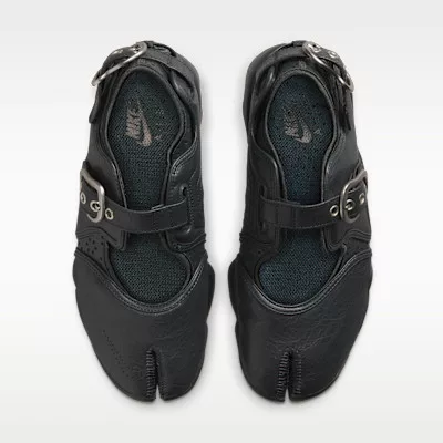 Nike Air Rift Leather Anthracite Metallic Silver (Women's) alacsony szárú sneaker – termékfotó, oldalnézet