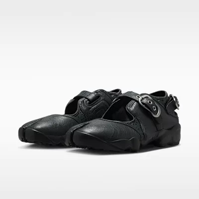 Nike Air Rift Leather Anthracite Metallic Silver (Women's) alacsony szárú sneaker – termékfotó, oldalnézet