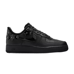   Nike Air Force 1 Low '07 Florette Black Off-Noir (Women's) női alacsony szárú utcai sneaker fekete