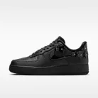 Nike Air Force 1 Low '07 Florette Black Off-Noir (Women's) női alacsony szárú utcai sneaker fekete