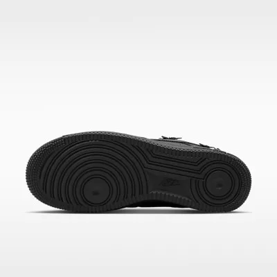 Nike Air Force 1 Low '07 Florette Black Off-Noir (Women's) női alacsony szárú utcai sneaker fekete