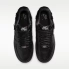 Nike Air Force 1 Low '07 Florette Black Off-Noir (Women's) női alacsony szárú utcai sneaker fekete