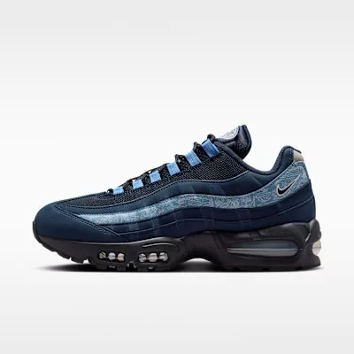 Nike Air Max 95 SE Big Bubble Obsidian Work Blue alacsony szárú sneaker – termékfotó, oldalnézet