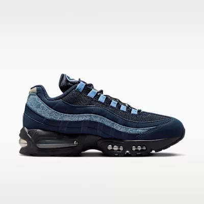 Nike Air Max 95 SE Big Bubble Obsidian Work Blue alacsony szárú sneaker – termékfotó, oldalnézet