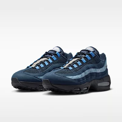Nike Air Max 95 SE Big Bubble Obsidian Work Blue alacsony szárú sneaker – termékfotó, oldalnézet