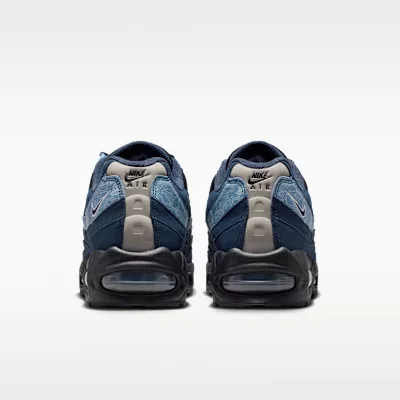 Nike Air Max 95 SE Big Bubble Obsidian Work Blue alacsony szárú sneaker – termékfotó, oldalnézet