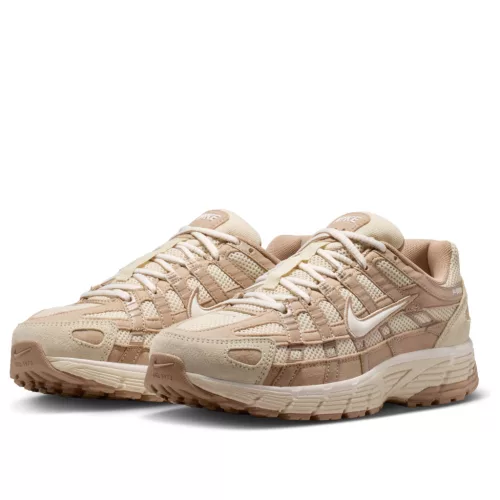 Nike P-6000 Light Khaki & Sail (Women's) alacsony szárú sneaker – termékfotó, oldalnézet
