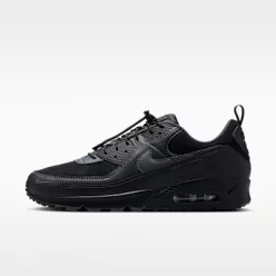 Nike Air Max 90 Black Iron Grey alacsony szárú sneaker – termékfotó, oldalnézet