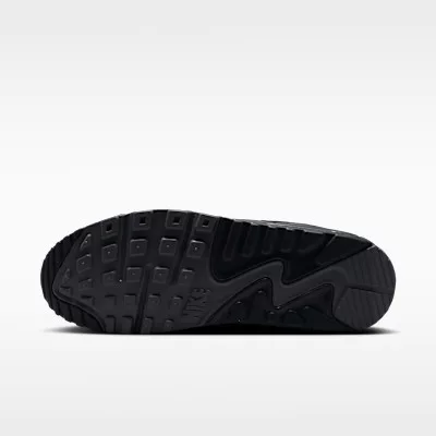 Nike Air Max 90 Black Iron Grey alacsony szárú sneaker – termékfotó, oldalnézet