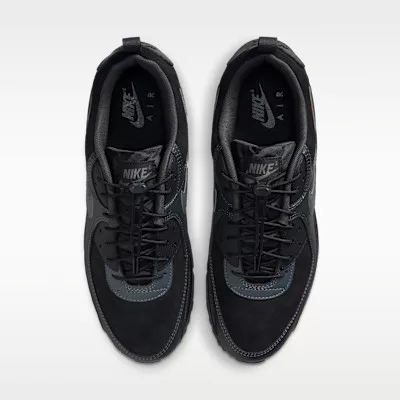 Nike Air Max 90 Black Iron Grey alacsony szárú sneaker – termékfotó, oldalnézet
