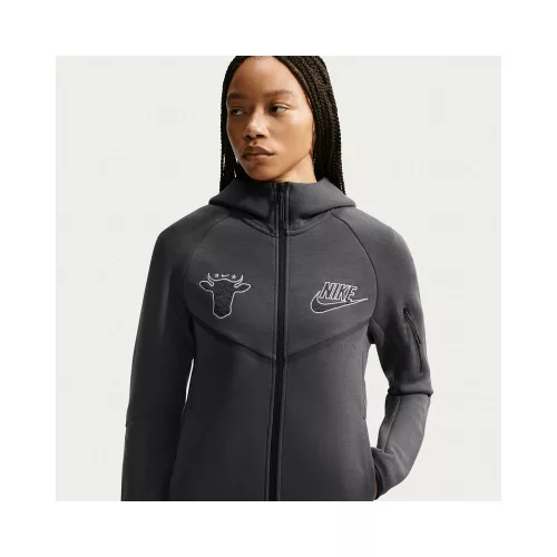 Nike Energy x Wagyu Tech Fleece Full-Zip Hoodie Black uniszex pulóver fekete