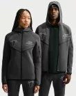 Nike Energy x Wagyu Tech Fleece Full-Zip Hoodie Black uniszex pulóver fekete