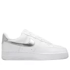 Nike Air Force 1 '07 SE White Metallic Silver alacsony szárú sneaker – termékfotó, oldalnézet