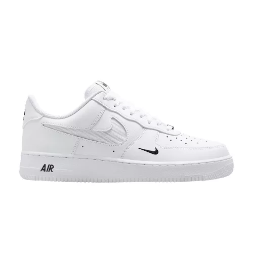 Nike Air Force 1 '07 LV8 White Black Reflect Silver férfi alacsony szárú utcai sneaker fehér fekete ezüst