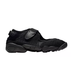 Nike Air Rift Mesh Black (Women's) alacsony szárú sneaker – termékfotó, oldalnézet