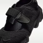 Nike Air Rift Mesh Black (Women's) alacsony szárú sneaker – termékfotó, oldalnézet