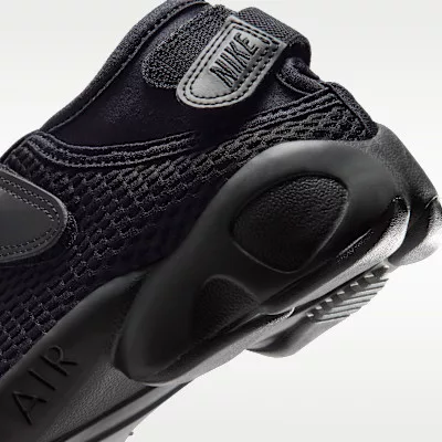 Nike Air Rift Mesh Black (Women's) alacsony szárú sneaker – termékfotó, oldalnézet
