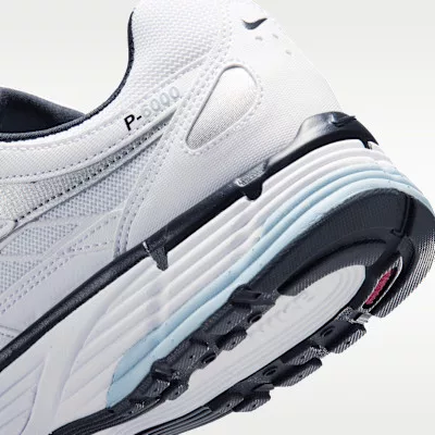 Nike P-6000 White Light Armory Blue alacsony szárú sneaker – termékfotó, oldalnézet