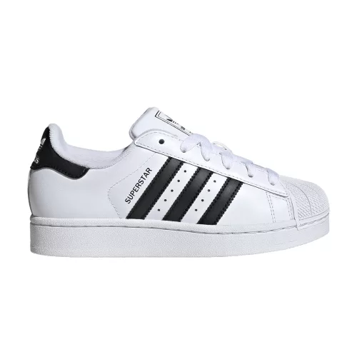 adidas Superstar II White Black (GS) alacsony szárú sneaker – termékfotó, oldalnézet