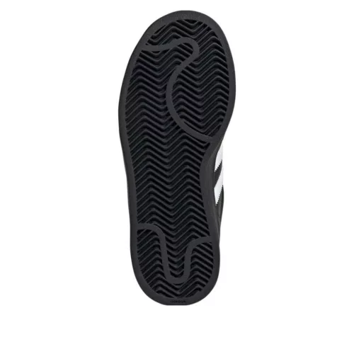 adidas Superstar II Black White (GS) alacsony szárú sneaker – termékfotó, oldalnézet
