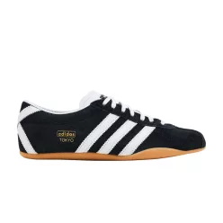 adidas Tokyo Black White (Women's) alacsony szárú sneaker – termékfotó, oldalnézet