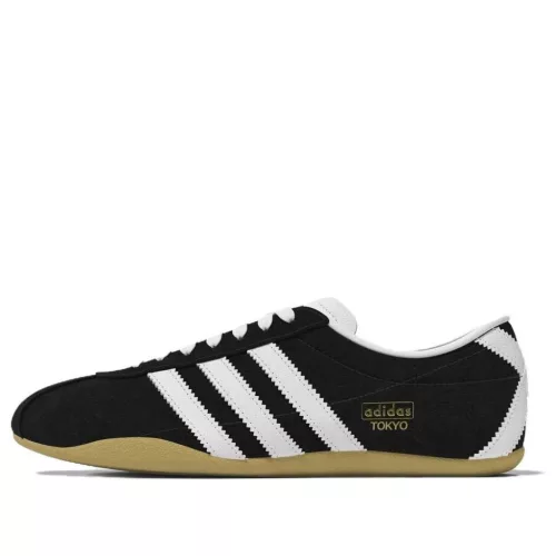 adidas Tokyo Black White (Women's) alacsony szárú sneaker – termékfotó, oldalnézet