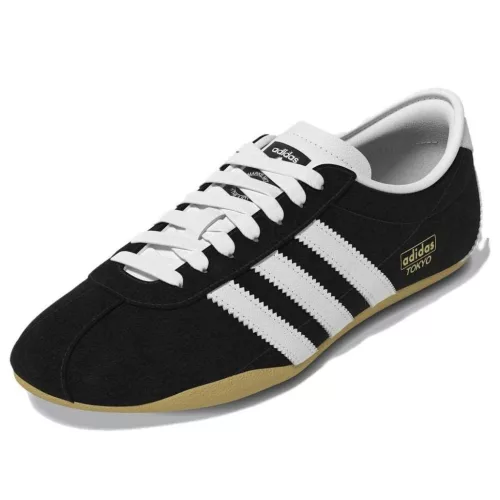 adidas Tokyo Black White (Women's) alacsony szárú sneaker – termékfotó, oldalnézet