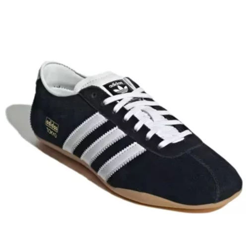 adidas Tokyo Black White (Women's) alacsony szárú sneaker – termékfotó, oldalnézet