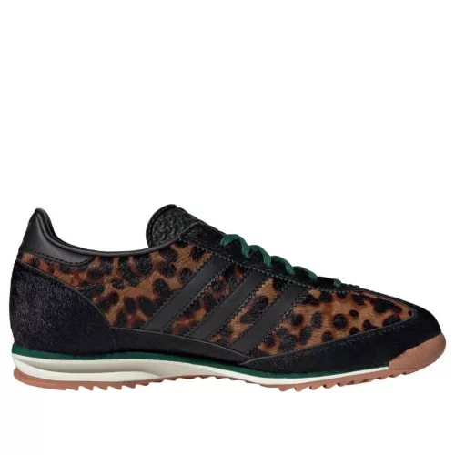 adidas SL 72 OG Leopard Print Collegiate Green (Women's) alacsony szárú sneaker – termékfotó, oldalnézet