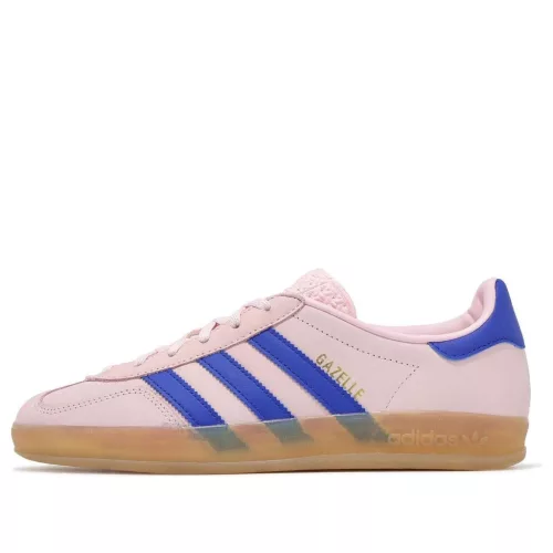 adidas Gazelle Indoor Clear Pink Lucid Blue (Women's) alacsony szárú sneaker – termékfotó, oldalnézet