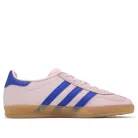 adidas Gazelle Indoor Clear Pink Lucid Blue (Women's) alacsony szárú sneaker – termékfotó, oldalnézet