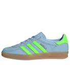 adidas Gazelle Indoor Clear Sky Solar Green (Women's) alacsony szárú sneaker – termékfotó, oldalnézet
