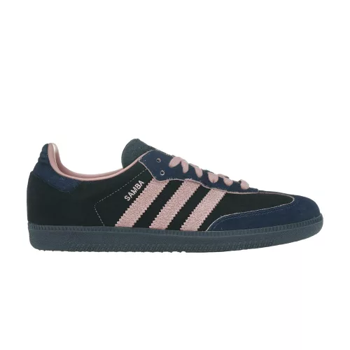 adidas Samba OG Black Wonder Mauve Indigo (Women's) alacsony szárú sneaker – termékfotó, oldalnézet