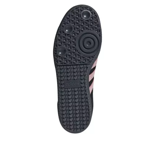 adidas Samba OG Black Wonder Mauve Indigo (Women's) alacsony szárú sneaker – termékfotó, oldalnézet