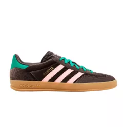 adidas Gazelle Indoor Brown Velvet (Women's) alacsony szárú sneaker – termékfotó, oldalnézet