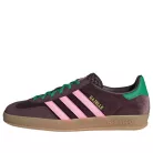 adidas Gazelle Indoor Brown Velvet (Women's) alacsony szárú sneaker – termékfotó, oldalnézet