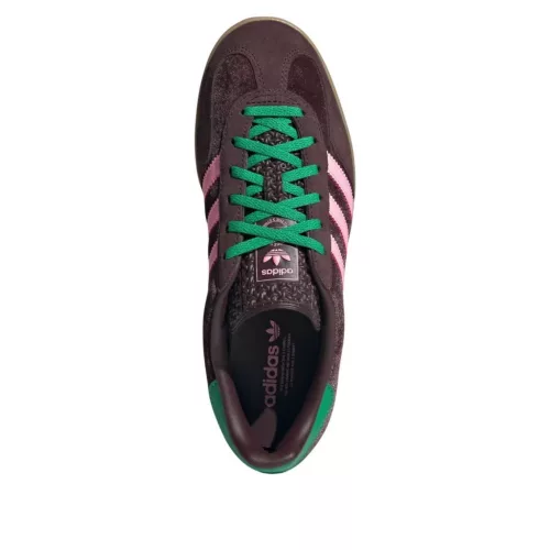 adidas Gazelle Indoor Brown Velvet (Women's) alacsony szárú sneaker – termékfotó, oldalnézet