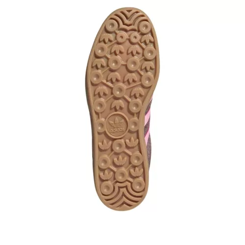 adidas Gazelle Indoor Brown Velvet (Women's) alacsony szárú sneaker – termékfotó, oldalnézet