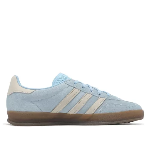 adidas Gazelle Indoor Clear Sky Off White (Women's) alacsony szárú sneaker – termékfotó, oldalnézet