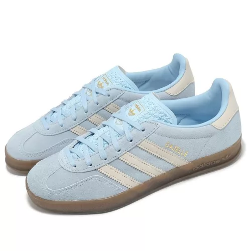 adidas Gazelle Indoor Clear Sky Off White (Women's) alacsony szárú sneaker – termékfotó, oldalnézet