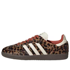 adidas Samba OG Preloved Red Leopard (Women's) alacsony szárú sneaker – termékfotó, oldalnézet