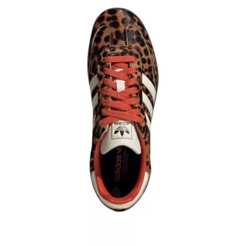 adidas Samba OG Preloved Red Leopard (Women's) alacsony szárú sneaker – termékfotó, oldalnézet