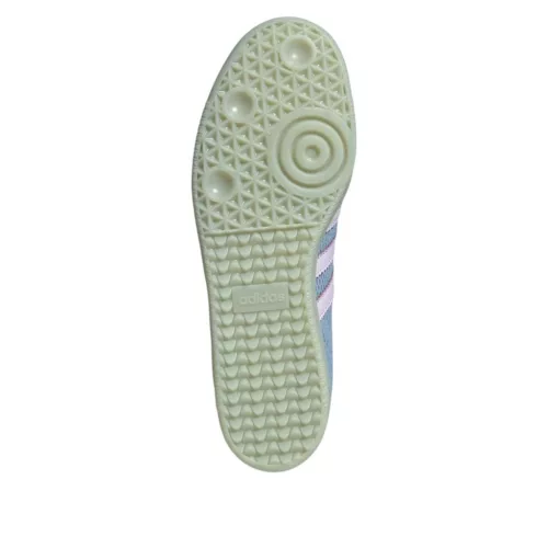 adidas Samba OG Tactile Blue Ice Lavender alacsony szárú sneaker – termékfotó, oldalnézet