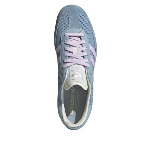 adidas Samba OG Tactile Blue Ice Lavender alacsony szárú sneaker – termékfotó, oldalnézet