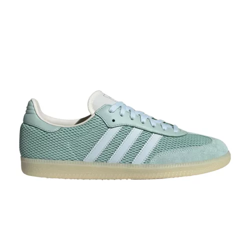 adidas Samba OG Hazy Green Sky Tint alacsony szárú sneaker – termékfotó, oldalnézet