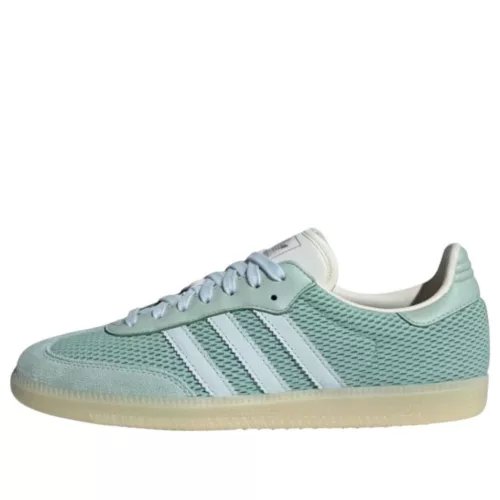 adidas Samba OG Hazy Green Sky Tint alacsony szárú sneaker – termékfotó, oldalnézet
