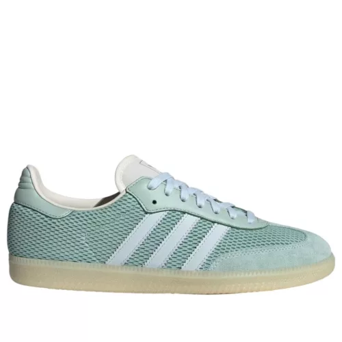 adidas Samba OG Hazy Green Sky Tint alacsony szárú sneaker – termékfotó, oldalnézet