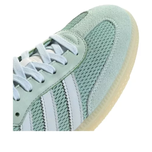 adidas Samba OG Hazy Green Sky Tint alacsony szárú sneaker – termékfotó, oldalnézet