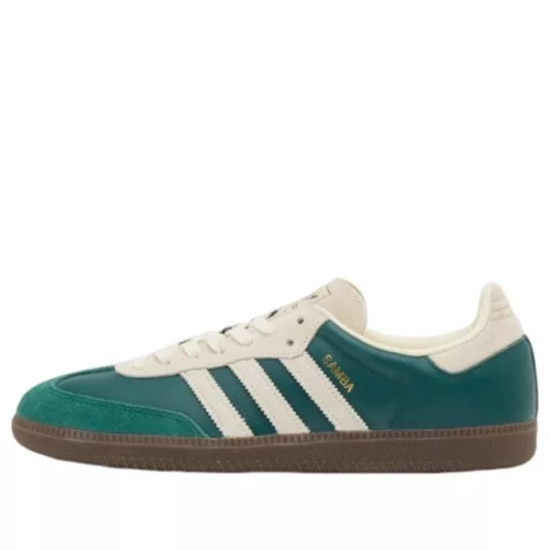 adidas Samba OG Collegiate Green Cream White alacsony szárú sneaker – termékfotó, oldalnézet